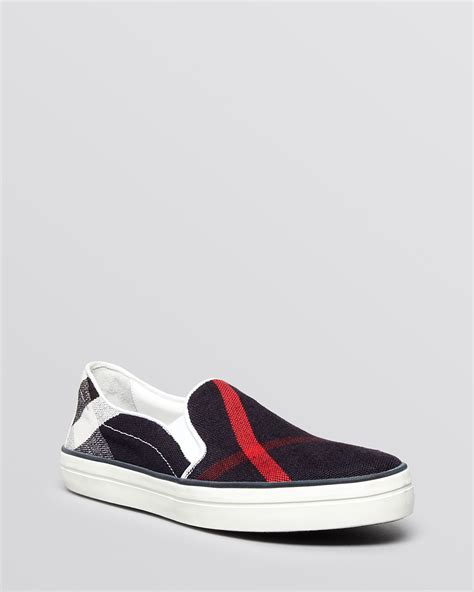 sneakers burberry sale|Burberry slip on flat sneakers.